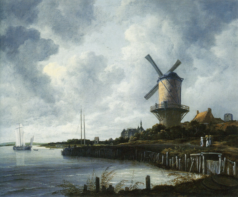 Jacob van Ruisdael - Windmill at Wijk bij Duurstede